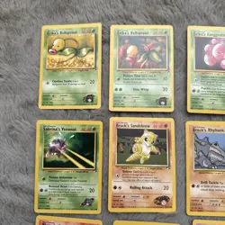 Pokemon TCG Gym Heroes Bundle x16 (1999–2000) Vintage WOTC Joblot - Image 2