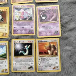 Pokemon TCG Gym Heroes Bundle x16 (1999–2000) Vintage WOTC Joblot - Image 5