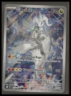 Pokemon TCG N's Reshiram 167/159 SV09: Journey Together Holo NM/M - Image 1