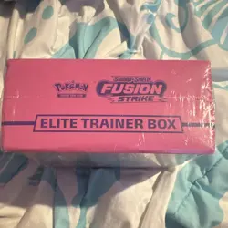 Pokemon Sword & Shield Fusion Strike Elite Trainer Box Sealed Mew - Image 3