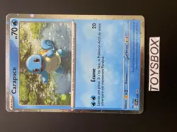 Carte Pokemon Bulbizarre 046 Salameche 047 Carapuce 048 Promo 151 EV3.5 NEUF FR - Image 4