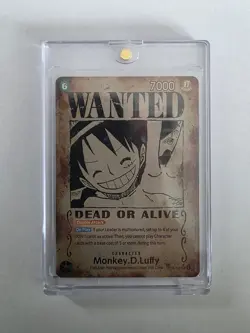 One Piece TCG Monkey D. Luffy WANTED (OP13-118) ENG - OP13 Carrying On His Will - Image 2