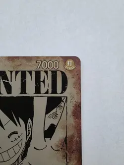 One Piece TCG Monkey D. Luffy WANTED (OP13-118) ENG - OP13 Carrying On His Will - Image 4