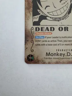 One Piece TCG Monkey D. Luffy WANTED (OP13-118) ENG - OP13 Carrying On His Will - Image 5
