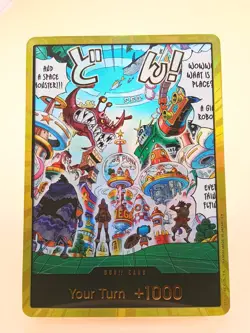 One Piece CCG Gold DON!! Egghead OP14-EB04 Near Mint English - Image 1