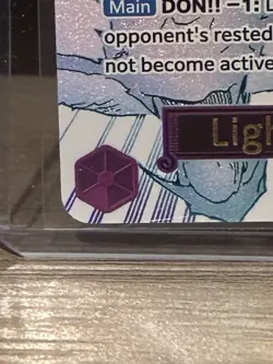 One Piece OP15-077 Lightning Dragon Alt Art Parallel Foil Holo NM/M Pack Fresh - Image 5