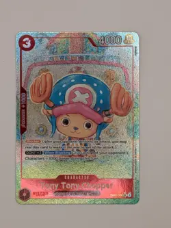 One Piece TCG Tony Tony Chopper (SR) EB01-006 Alt Art Memorial Collection Sowsow - Image 2