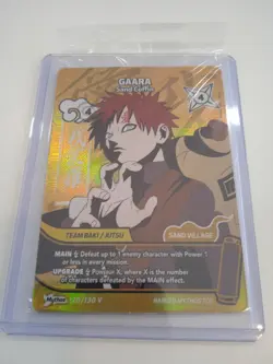 Gaara Sand Coffin - Naruto Mythos TCG Winner Promotional Card - Plastic Sealed - Image 1
