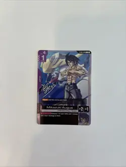 Gundam Card Game ST05-010 C Mikazuki Augus Alternate Art - Image 1