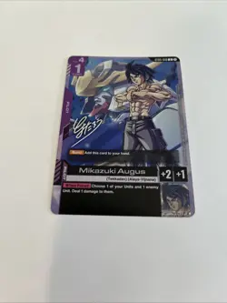Gundam Card Game ST05-010 C Mikazuki Augus Alternate Art - Image 3