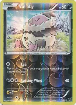Vullaby 57/124 Reverse Holo | Fates Collide | Pokemon Card - Image 1