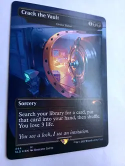 MTG - 1x Crack The Vault - Foil - Grim Tutor - Secret Lair - NM - Image 3