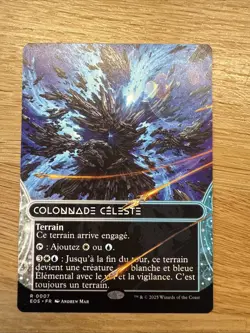 MTG EOS Borderless Stellar Sights 07 - Celestial Colonnade FR - NM French - Image 1