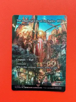 The Imperial City of Archades - Wall of Omens (Showcase) Foil U FINAL FANTASY: T - Image 1