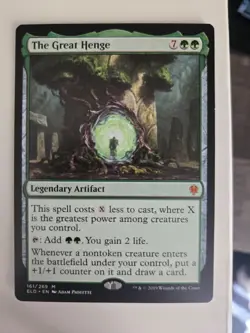 The Great Henge ⭐non-foil⭐ MTG NM Near Mint Throne of Eldraine #161 - Image 1