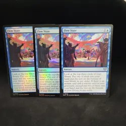 3x Flow State U0049 | Secrets of Strixhaven | Magic the Gathering | NM English - Image 1