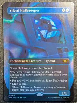 Silent Hallcreeper - Foil Borderless - Duskmourn House of Horror (MTG) - Image 1