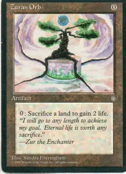 MTG: Ice Age: Zuran Orb: Moderately Played Condition - Image 1