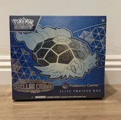 TCG Pokemon Center Exclusive Stellar Crown Elite Trainer Box Etb New & Sealed UK - Image 1