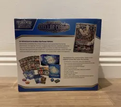 TCG Pokemon Center Exclusive Stellar Crown Elite Trainer Box Etb New & Sealed UK - Image 3