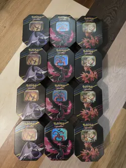 The Pokemon TCG: Crown Zenith Tins Collection x12 Brand New & Sealed - Fast🚛 - Image 1