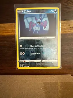 Zubat 089/163 Common Battle Styles Pokemon Reverse Holo Near Mint - Image 1