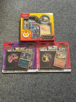 2 x Pokemon TCG Ascended Heroes Tech Sticker Collection + Pokemon Day 2026 - Image 2