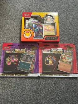 2 x Pokemon TCG Ascended Heroes Tech Sticker Collection + Pokemon Day 2026 - Image 3