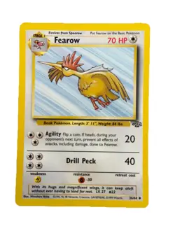 Excellent: Vintage 1999 Pokemon TCG Fearow 36 Jungle Regular Uncommon - Image 1