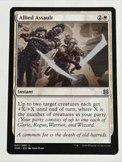 MTG Zendikar Rising Allied Assault 001/280 NM - Image 1