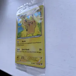 XY Base Set Pikachu cosmos Holo 42/146 - 2014 promo Pokemon Card - Sealed/New - Image 2