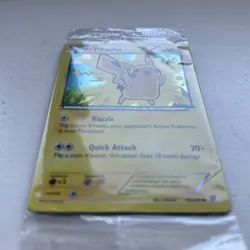 XY Base Set Pikachu cosmos Holo 42/146 - 2014 promo Pokemon Card - Sealed/New - Image 4