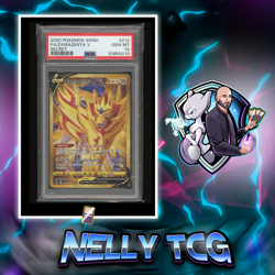 2020 Pokemon - Zamazenta V #212 (GOLD) - PSA 10 GEM MINT - Image 1