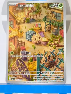 Bramblin 198/193 Illustration Rare Scarlet & Violet: Paldea Evolved Pokemon TCG - Image 4