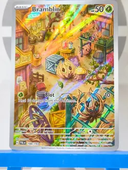Bramblin 198/193 Illustration Rare Scarlet & Violet: Paldea Evolved Pokemon TCG - Image 5