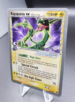 Pokemon TCG Rayquaza EX Delta Species 97/101 - World Championship Dented - Image 3