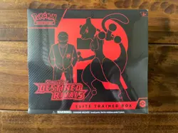 Pokemon Scarlet and Violet: Destined Rivals Elite Trainer Box ETB Sealed - Image 1