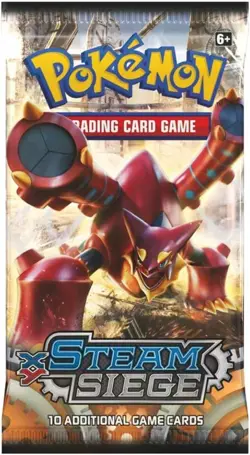 Pokemon XY Steam Siege Booster Pack ,9 PACK - Image 1