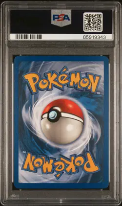 2003 POKEMON SKYRIDGE #45 WOBBUFFET-REVERSE FOIL PSA 7 - Image 2