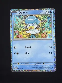 Quaxly - 003/015 - Pokemon McDonald's Promos - Holo - NM - Image 1