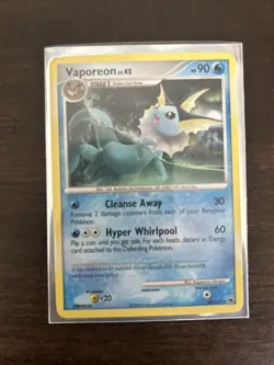 Vaporeon - 34/100 - Rare NM Majestic Dawn Pokemon Near Mint - Image 1