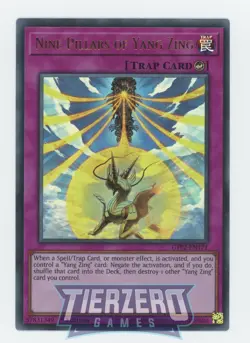 Yugioh Nine Pillars of Yang Zing GFP2-EN171 Ultra Rare 1st Edition Near Mint - Image 1