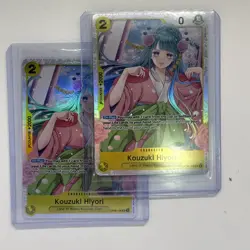 One Piece TCG OP06 - Kouzuki Hiyori SR Wings Of The Captain #106 - 1 Card - Image 1