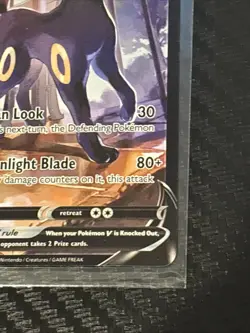 Pokemon TCG Umbreon v Trainer Gallery Ultra Rare Card TG22/TG30 Brilliant Stars - Image 2