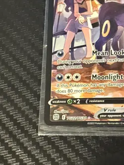 Pokemon TCG Umbreon v Trainer Gallery Ultra Rare Card TG22/TG30 Brilliant Stars - Image 3