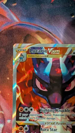Lucario VSTAR SWSH291 Crown Zenith ETB Black Star Promo Pokemon TCG Card Sealed - Image 2