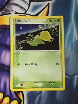 Pokemon TCG Bellsprout Card Fire Red & Leaf Green Holo 53/112 - Image 1