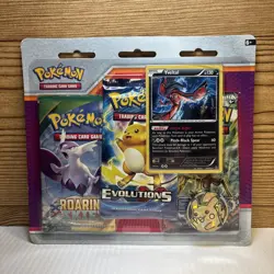 Pokemon TCG XY Blister set Roaring Skies Evolutions Steam Seige Booster packs - Image 1