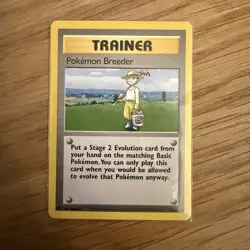 Pokemon Breeder - Trainer! Base Set 76/102 - Image 1