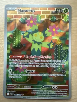 Maractus 160/159 (NM) - SV09: Journey Together - Illustration Rare - Pokemon TCG - Image 1